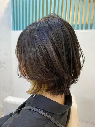 ミディアム カラー ヘアアレンジ マツエク・マツパ アイブロウ 透明感カラー🫧ヘア セット🫧松本菜月の眉毛・アイブロウイメージ