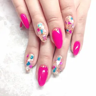 ネイル マジック ミラーのネイルデザイン