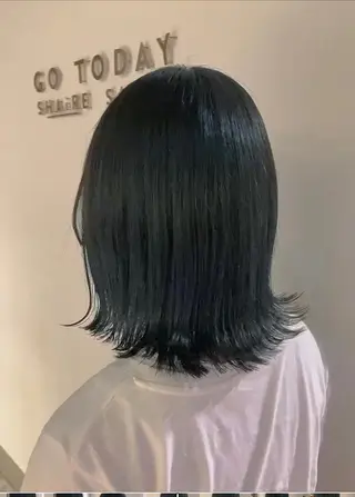 ショート カラー スキバサミを使わない カット🌼唯🌼のヘアスタイル