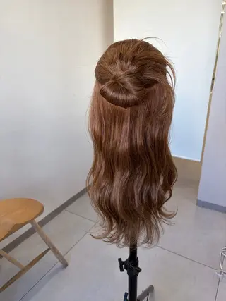 ヘアアレンジ ａｉｋａ🐩 /艶カラー/レイヤーのヘアスタイル