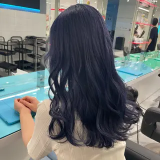 ロング 🦋韓国風カラー🦋 こうせい原宿のヘアスタイル