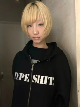 ショート CACHÉ所属・大阪/堀江/ いわもと　りゅうやのヘアスタイル