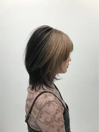 セミロング カラー 門前仲町 / Natsumi.のヘアスタイル