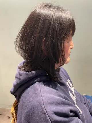 ミディアム くびれミディアム/似 合わせ/鎌倉/edAのヘアスタイル