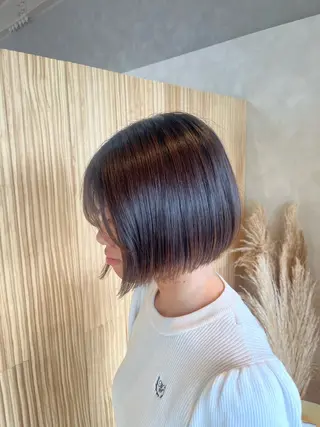 ミディアム yunica/鶴田 miyu🍀のヘアスタイル