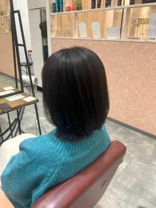 ミディアム YUKINO 梅田 カットモデル募集中のヘアスタイル