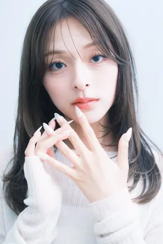 ロング カラー yu mekaのヘアスタイル