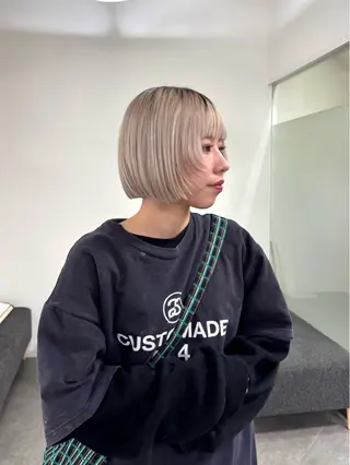 ショート デザインカラー 🥣EMIKA♡彡のヘアスタイル