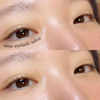 マツエク・マツパ amu eyelashのマツエク・マツパデザイン