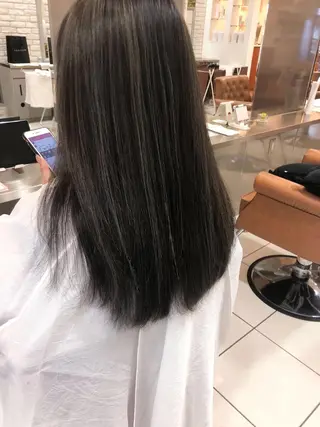 ロング カラー 美髪矯正・レイヤー 倉友哉のヘアスタイル