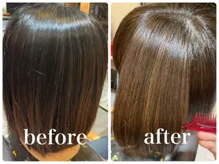 カラー 美髪専門店 BePRIZEのヘアスタイル
