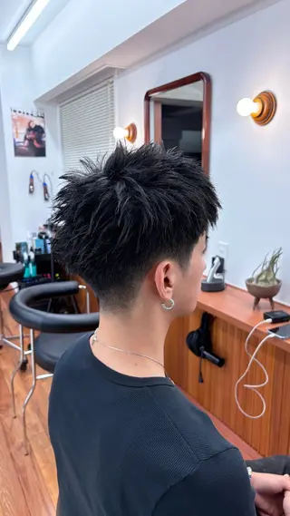 ショート メンズ メンズカット 髙橋創のヘアスタイル