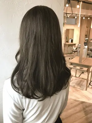 ロング カラー 古田 昂也のヘアスタイル
