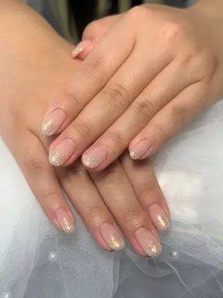 ネイル 池袋Uni nail 上品シンプルデザインのネイルデザイン