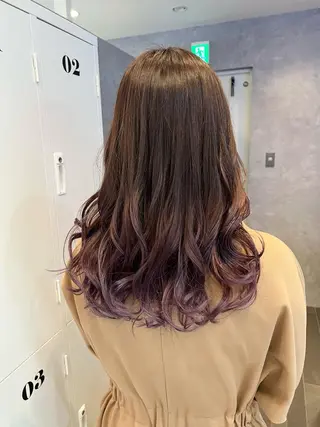カラー SALOWIN栄 高須大貴のヘアスタイル