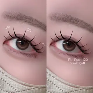 マツエク・マツパ EYELA熊本店 YUZUのマツエク・マツパデザイン