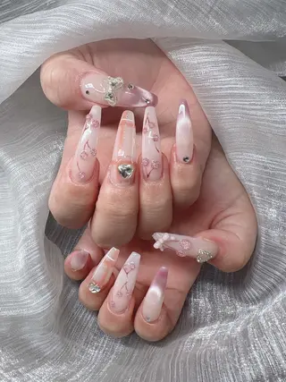 ネイル Lee Nails チップ長さだし専門店のネイルデザイン