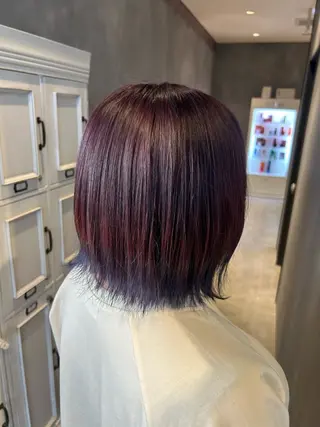 カラー そら୨୧˖men's /デザインカラーのヘアスタイル