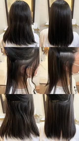 ロング パーマ 箱守 さやかのヘアスタイル