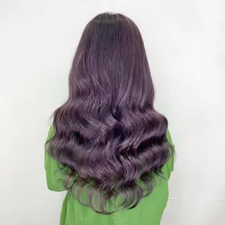 セミロング カラー KEISUKE🐶 カラー✨エクステのヘアスタイル