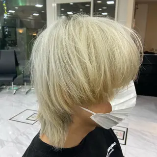 カラー メンズ Luce 杉本のヘアスタイル