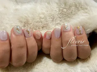 ネイル フルリール 【プライベートサロンのネイルデザイン