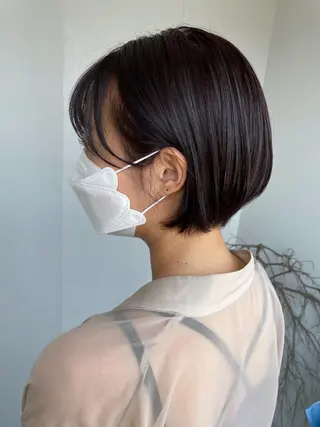ミディアム 大嶋 宏隆のヘアスタイル