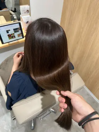 ロング 🫧髪質改善 縮毛矯正特化🫧中西のヘアスタイル