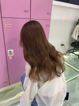 カラー 楓🦋韓国系レイヤー / 透明感カラー🤍のヘアスタイル