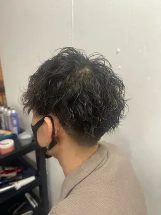 パーマ メンズ 🌷名駅/髪質改善 ヘアセット/モネ🌷のヘアスタイル
