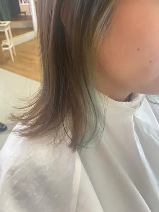 ミディアム 西尾 隆介のヘアスタイル