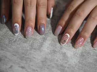 ネイル glaNje 福光のネイルデザイン