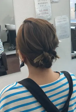ミディアム 田牧 みゆきのヘアスタイル