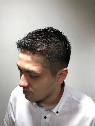 ショート 老田竜也 ヒロ銀座ヘアサロンのヘアスタイル
