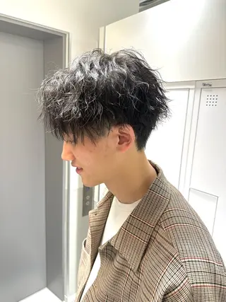 ショート パーマ メンズ SALOWIN大宮 /KYOHEI✂️のヘアスタイル