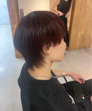 カラー メンズ 大阪韓国メンズ特化 LUNAのヘアスタイル