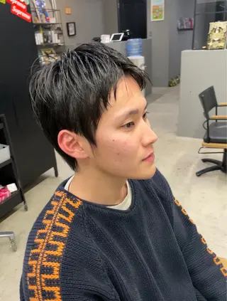 ショート メンズ メンズ専門サロン wokeのヘアスタイル