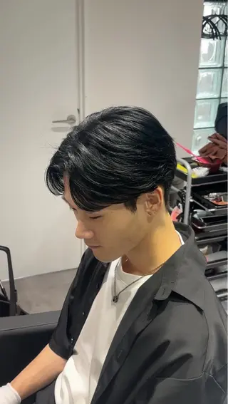 パーマ メンズ メンズ特化 ulus高森蓮のヘアスタイル