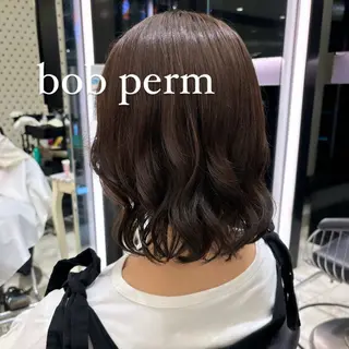 ショート パーマ ボブパーマ 🌷ヨシカワハナコのヘアスタイル