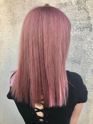 カラー ダブルスキルエクステ /羽エクステ白石宇由のヘアスタイル