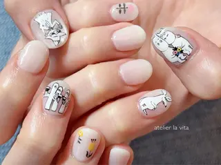 ネイル atelier la vita所属・lavita. mimuraのネイルデザイン