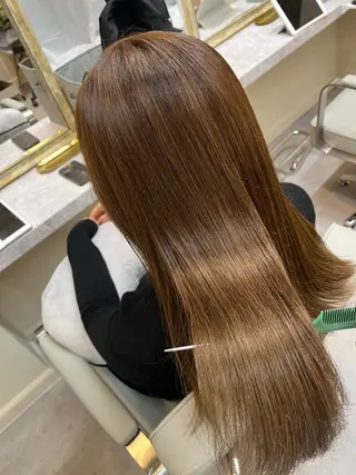 ロング カラー 中野  淳のヘアスタイル