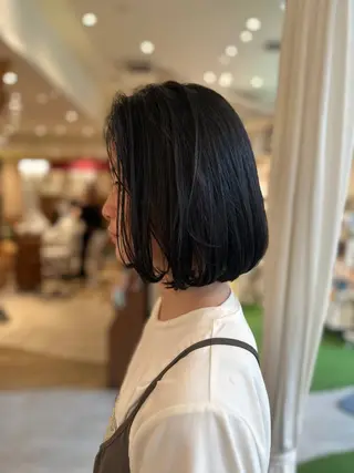 ミディアム 韓国風レイヤーカット 🇰🇷❕モカのヘアスタイル