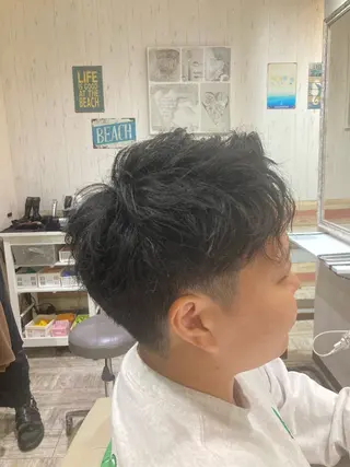 ショート メンズ 💥桜木町メンズ専門 💥ルキのヘアスタイル