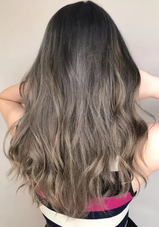 ロング カラー 美髪矯正・レイヤー 倉友哉のヘアスタイル