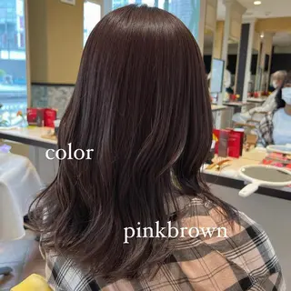 ロング カラー 平山 美緒のヘアスタイル