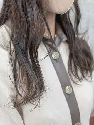 セミロング カラー パーマ 【雰囲気ﾍｱ☺︎】 岩井隼人のヘアスタイル