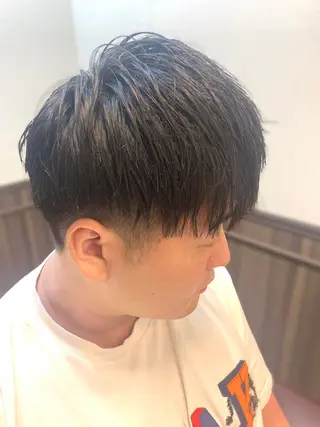 メンズ フリーランス理美容師 いさかのヘアスタイル