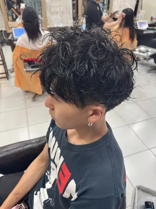 ショート パーマ メンズ ᴘʀɪᴢᴇ 🌜 ᴀɴʀɪ 🌜のヘアスタイル