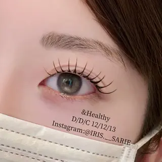 マツエク・マツパ IRIS. sarieのマツエク・マツパデザイン